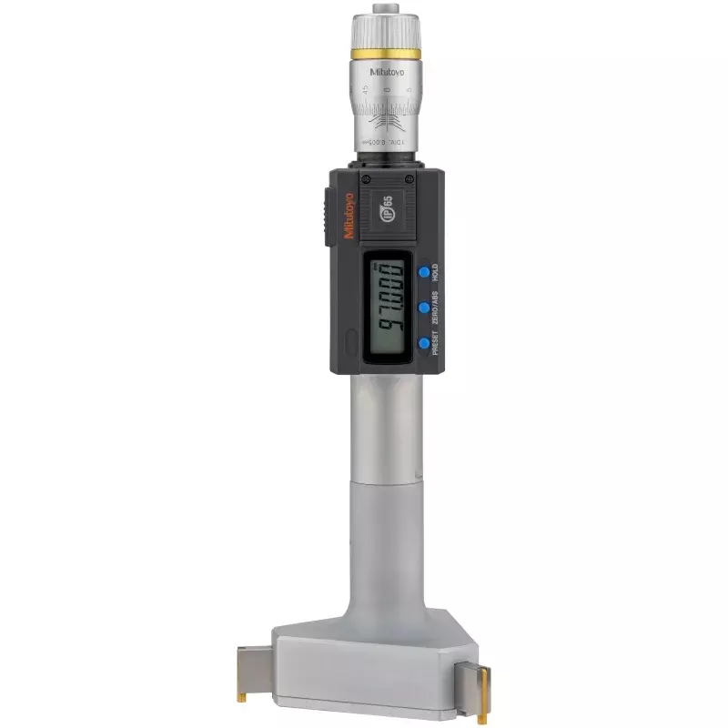 Mitutoyo Three-Point Digimatic Holtest Micrometer 468 Series 62-75 mm Range, 468-171