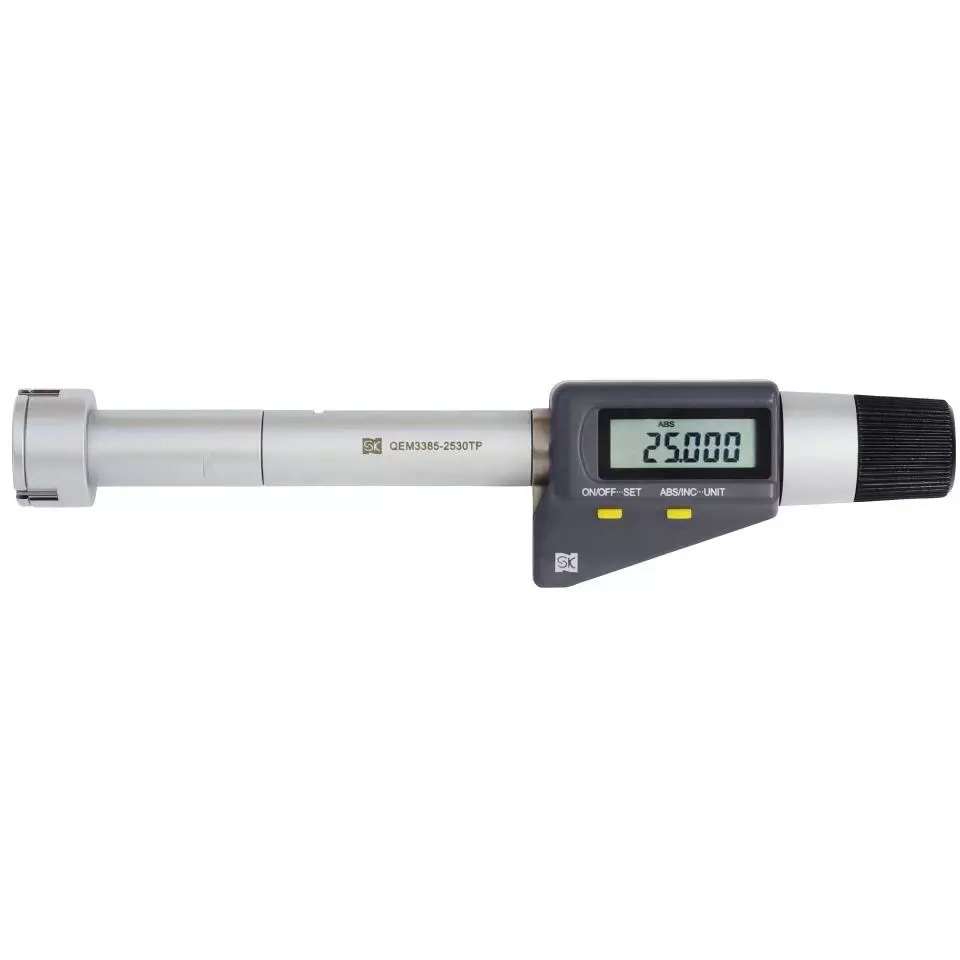 SK Niigata Seiki Digital Three Point Micrometer, QEM3385-2530TP
