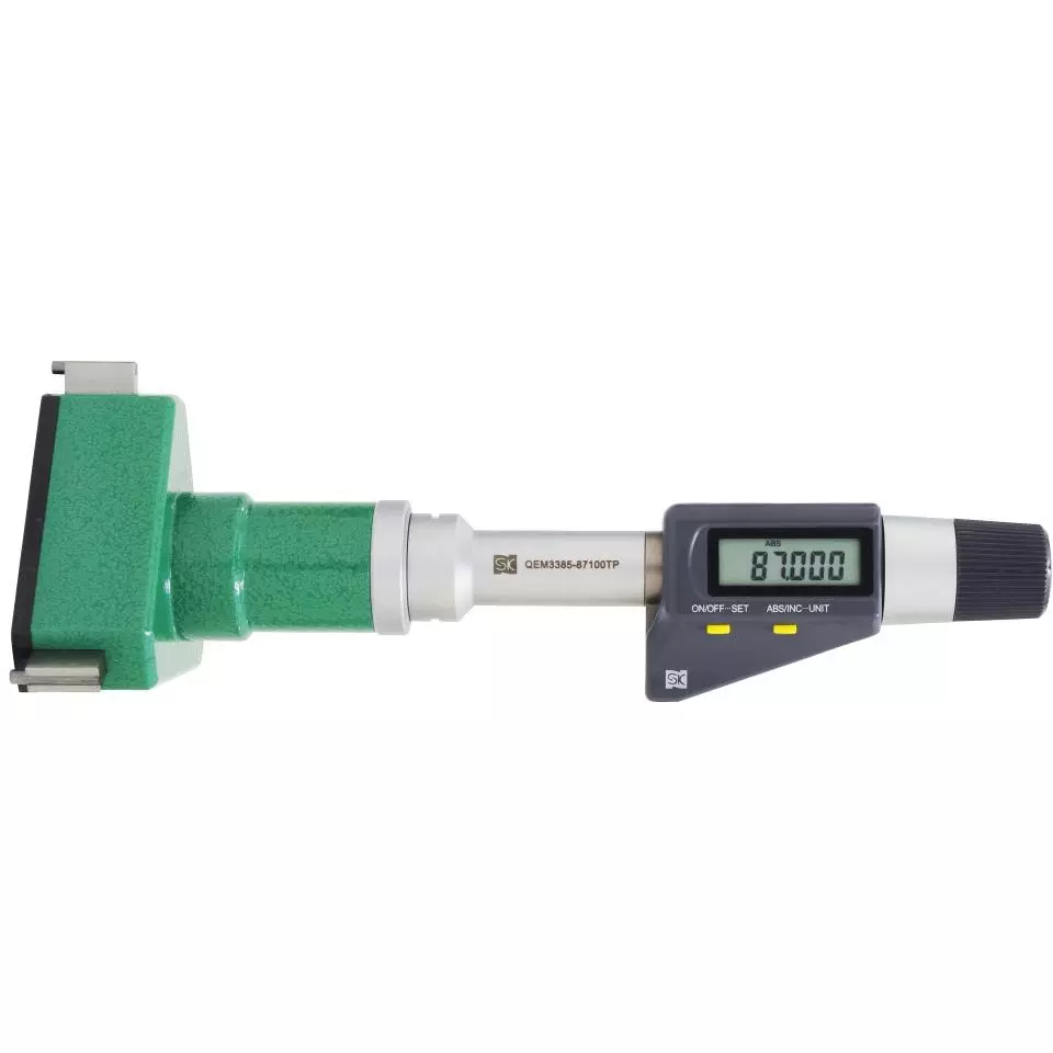 SK Niigata Seiki Digital Three Point Micrometer, QEM3385-87100TP