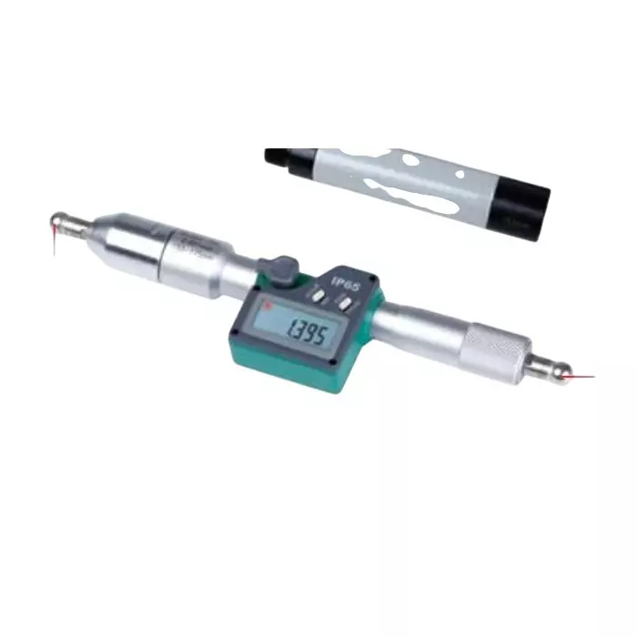 Insize Digital Tubular Inside Micrometer With Interchangeable Points 200-1050 mm Range and (3+n+L/50) µm Accuracy, 3525-1050