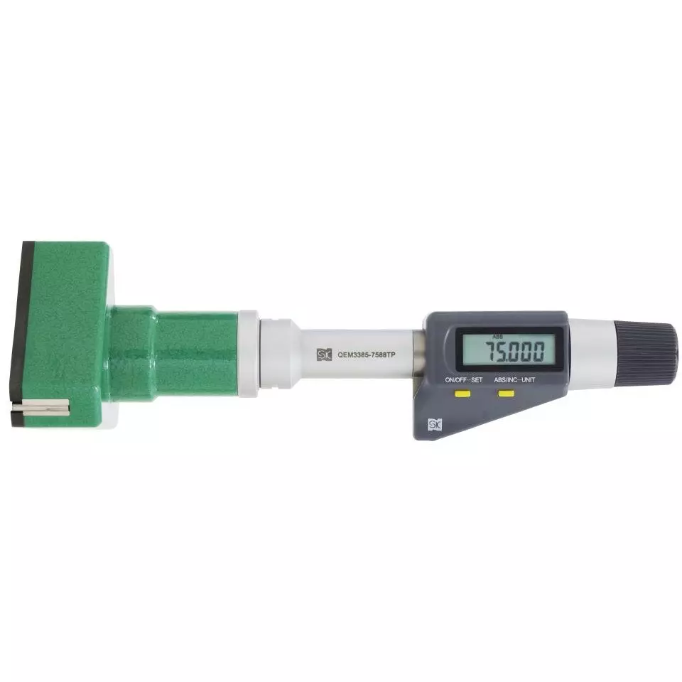 SK Niigata Seiki Digital Three Point Micrometer, QEM3385-7588TP
