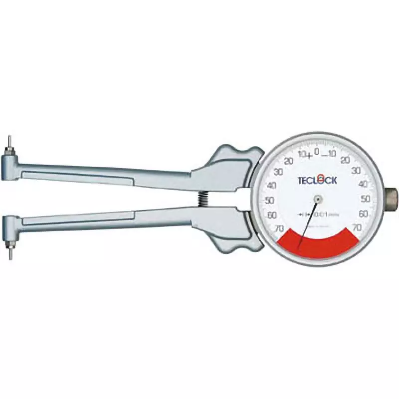 Teclock Caliper Gauge 55 to 153 mm Measuring Ranges 0.01 mm Minimum Reading 3 or less N Measuring Force, IM-882B