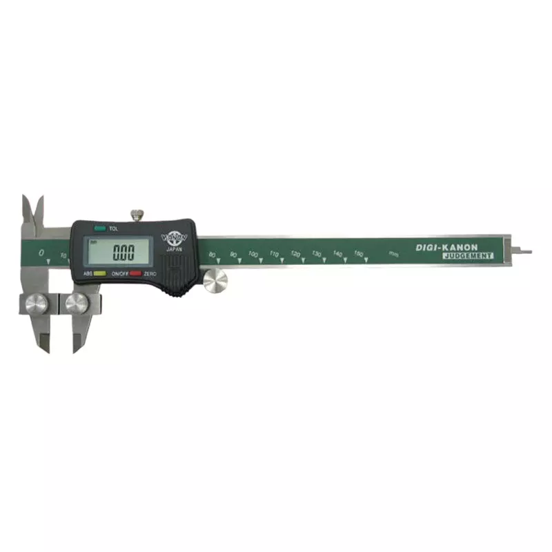 Kanon Caliper CR2032 (1 piece) Power Supply [Gap] 0.5 to 9.5 mm Measuring Ranges 0.1 Minimum Reading (mm), TES10FW