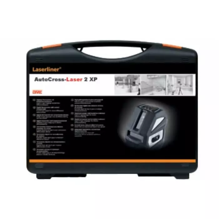 Laserliner AutoCross-Laser 2xP 635nm Laser Colour Red 2 Line Laser Level, 060.101A