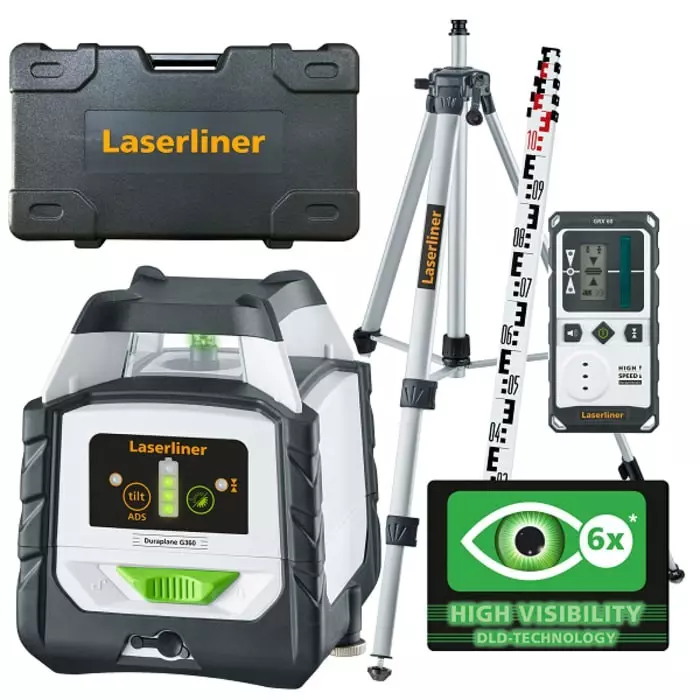 Laserliner 515Nm Laser Colour Green 1 Line Laser Level, 052.555A