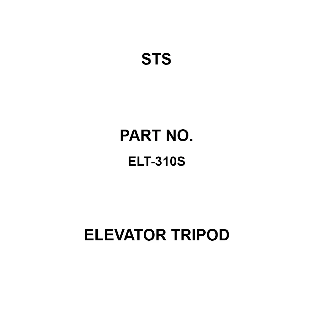 STS Elevator Tripod ΦLeg head: 145 mm Outer Dia, ELT-310S