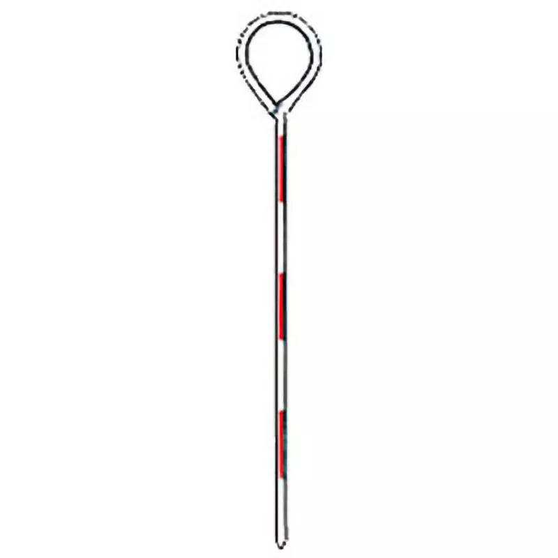 STS Traversing Pin Traversing pin Specifications Red and white pitch: 5 cm Teeth Spacing Φ3.5 mm Diameter (Φmm), PP430 (Pack of 10)