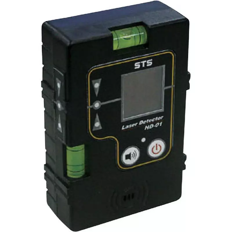 STS Laser Receiver AAA alkaline batteries x 1 (included) Power Supply Rod clamp Set Contents RS-501, LX-8, EXA, HD-01