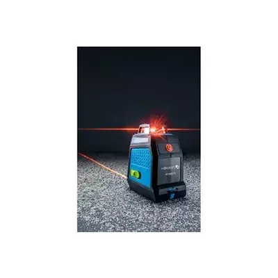 Hogert Technik 3D Self Levelling Line Laser Red Color 0 - 30 m Working Range and ± 0.5 mm/m Accuracy, HT4M072