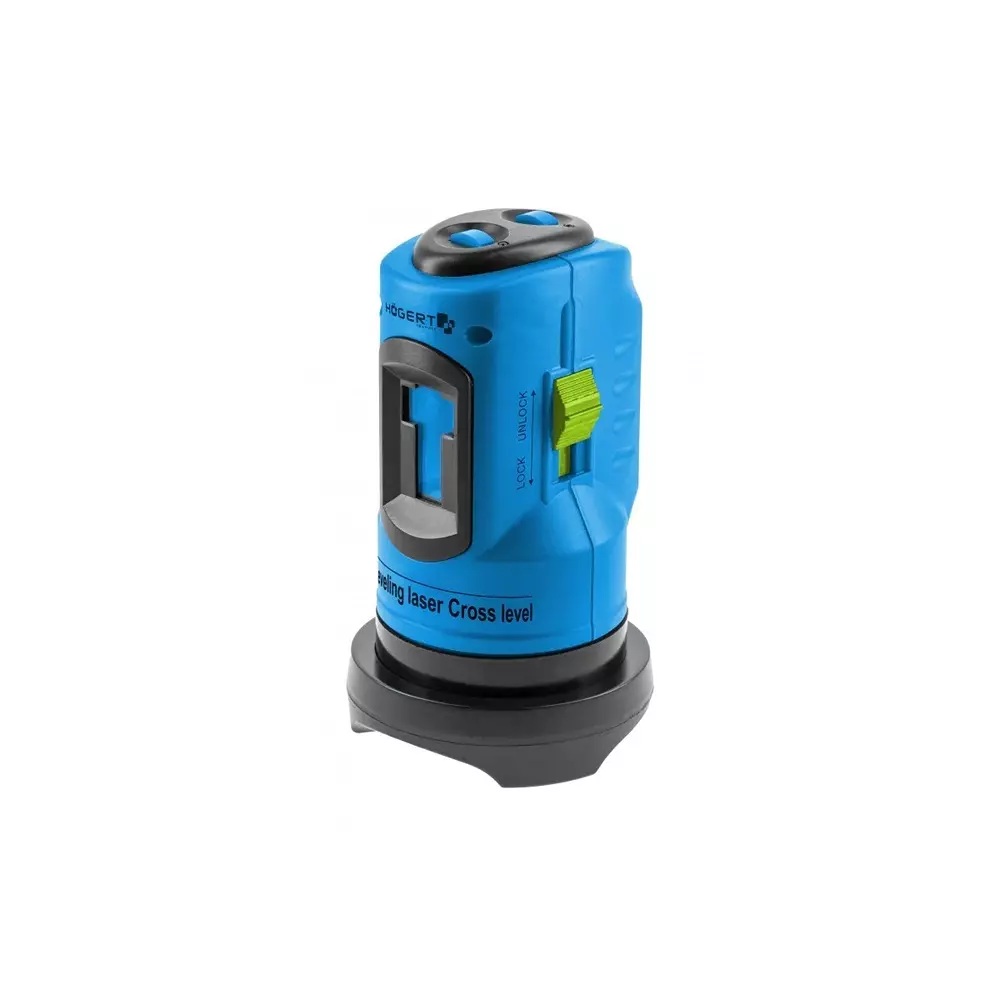 Hogert Technik Self Levelling Line Laser Red Color 0 - 10 m Working Range and ± 0.5 mm/m Accuracy, HT4M070