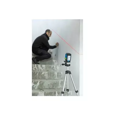 Hogert Technik Self Levelling Line Laser Red Color 0 - 24 m Working Range and ± 0.7 mm/m Accuracy, HT4M071