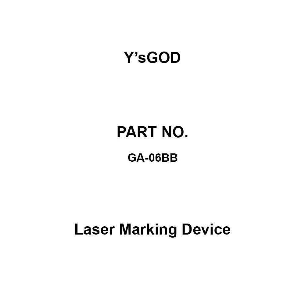 Y'sGOD Laser Marking Device ±1 mm (7 m) Horizontal Accuracy ±1 mm (7 m) Line Accuracy, GA-04BB