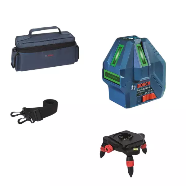 Bosch Professional Line Laser Level Green IP54 Protection 15 m Working Range, 06010657K0