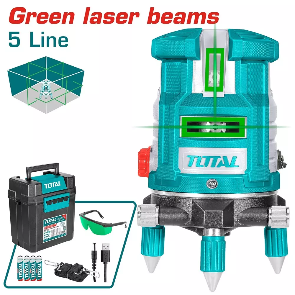 total-self-leveling-line-laser-30-m-green-beam-1-horizontal-4-vertical-lines-10-mm-accuracy-tll305205