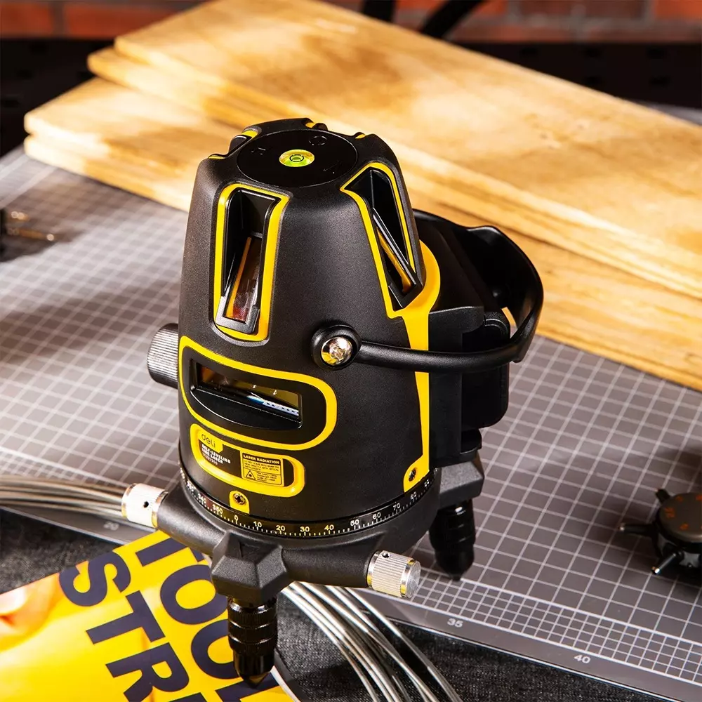 DELI Self-Leveling Line Laser 0~10 m Range, EDL332305