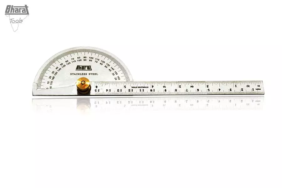 Buy Bharat Tools 0180 Degree 6 Inch Protractor Online in India at Best