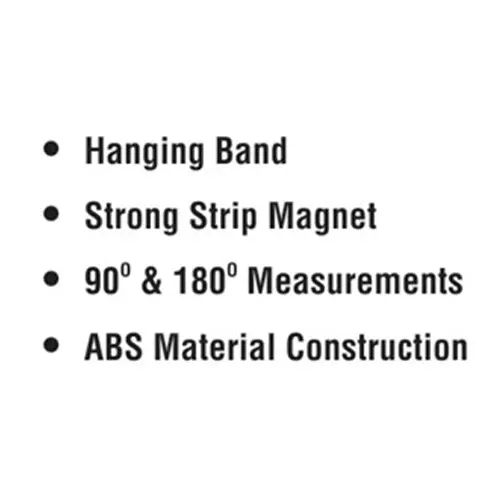 ADRAL Pocket Mini Level Strong Strip Magnet 100 mm ABS Blue for Construction Use, PSL4