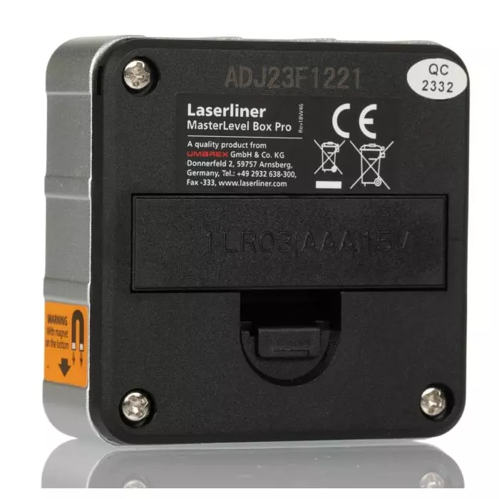 Laserliner magnetic Spirit Level User Calibrated, 081.262A