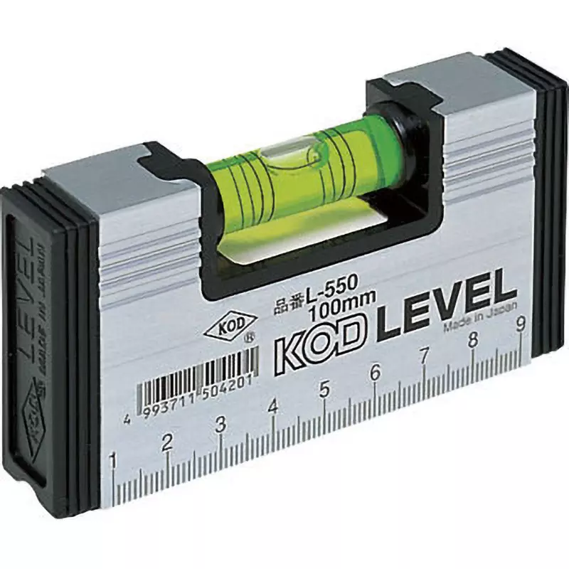Akatsuki Aluminum Level ± 2.0 mm / m = ± 0.1146 ° or less, L-550-100