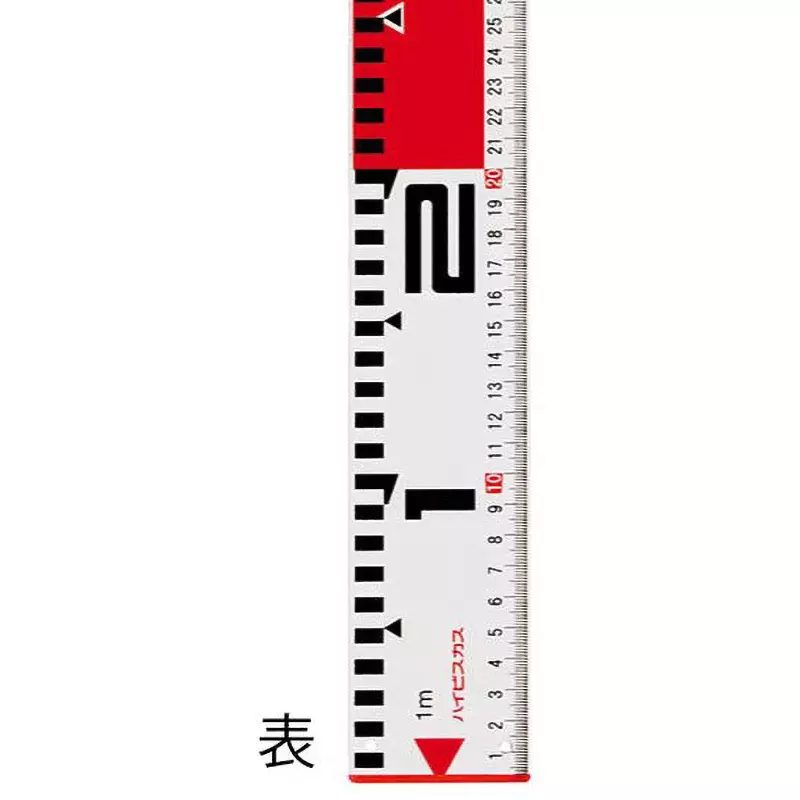 Hibiscus Millimeter Rod 62-4862-24 Part No 10 cm intervals on both sides Red and white Scale Interval, -