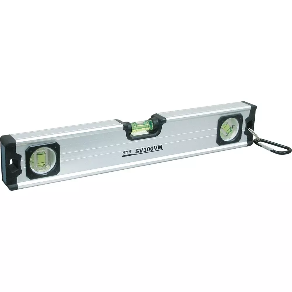 STS Box Level With side protector Specifications ± 1.00 mm / m = ± 0.0573 ° Accuracy 300 Length (mm), SV300VM