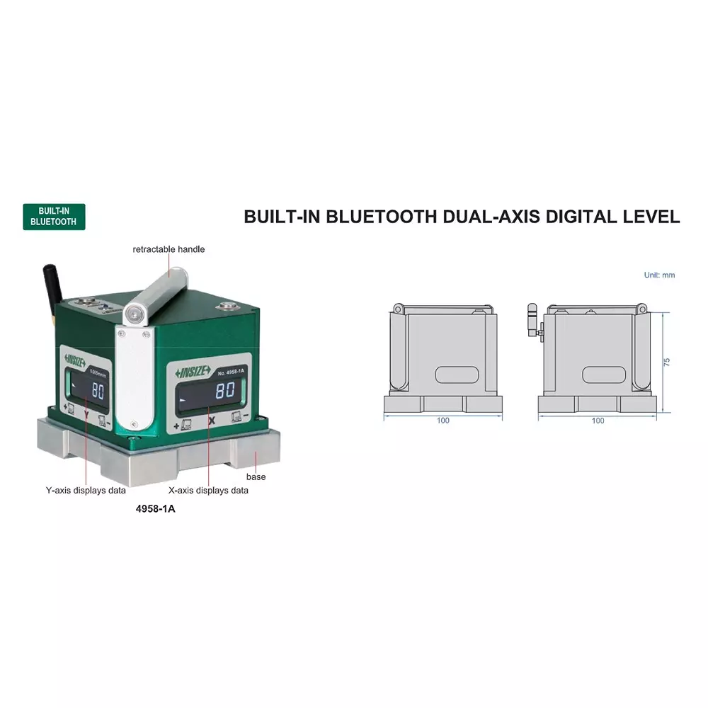 insize-dual-axis-digital-level-with-handheld-display-160-mm-length-25-mmm-range-and-0005-mmm-resolution-4958-1a