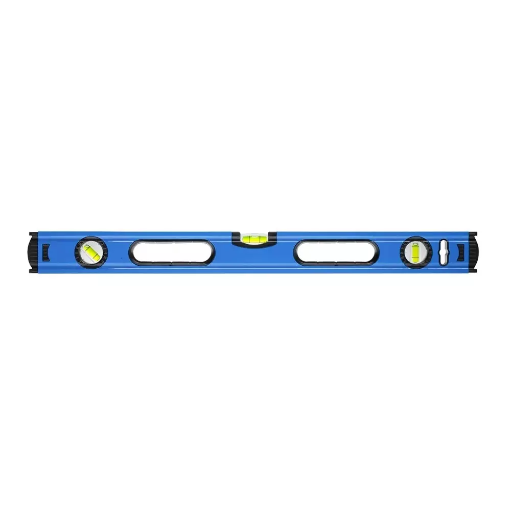 Hogert Technik Spirit Level Aluminium Body, 100 cm Length and ± 0.5 mm/m Accuracy, HT4M010