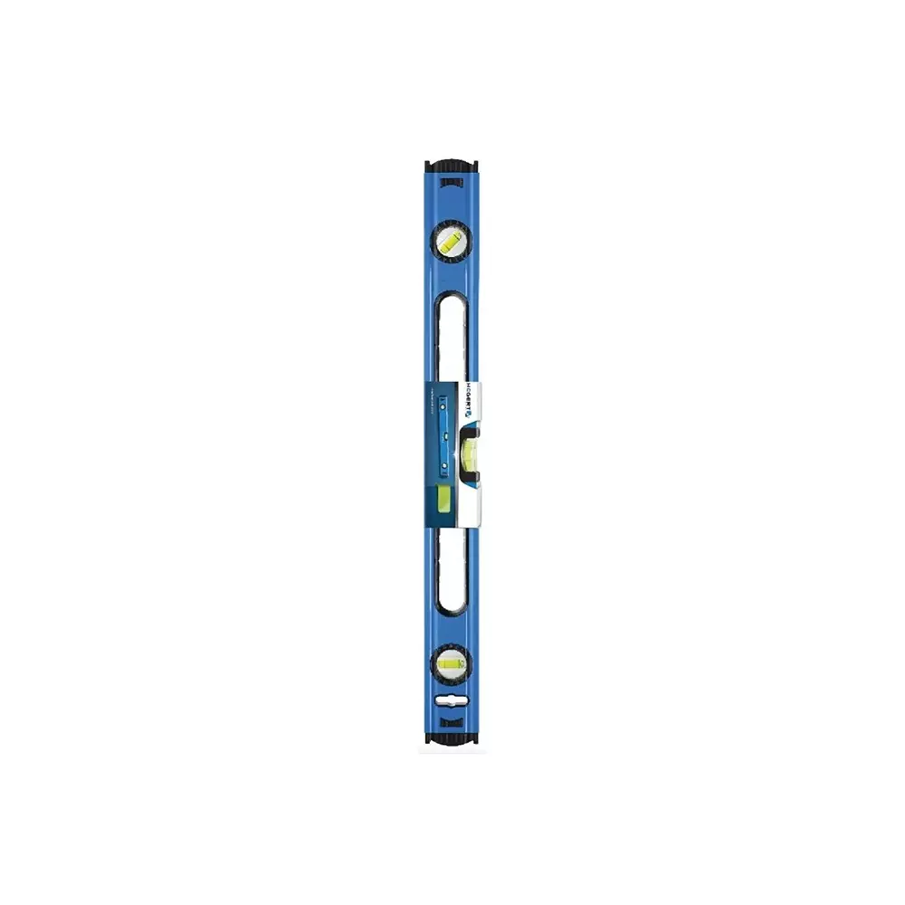 Hogert Technik Spirit Level Aluminium Body, 100 cm Length and ± 0.5 mm/m Accuracy, HT4M010