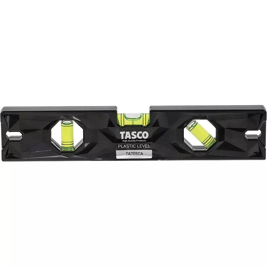 Ichinen TASCO Plastic Level ± 2.50 mm / m = ± 0.1432°or less Accuracy 0.50 mm/m=0.0286° Sensitivity, TA705CA