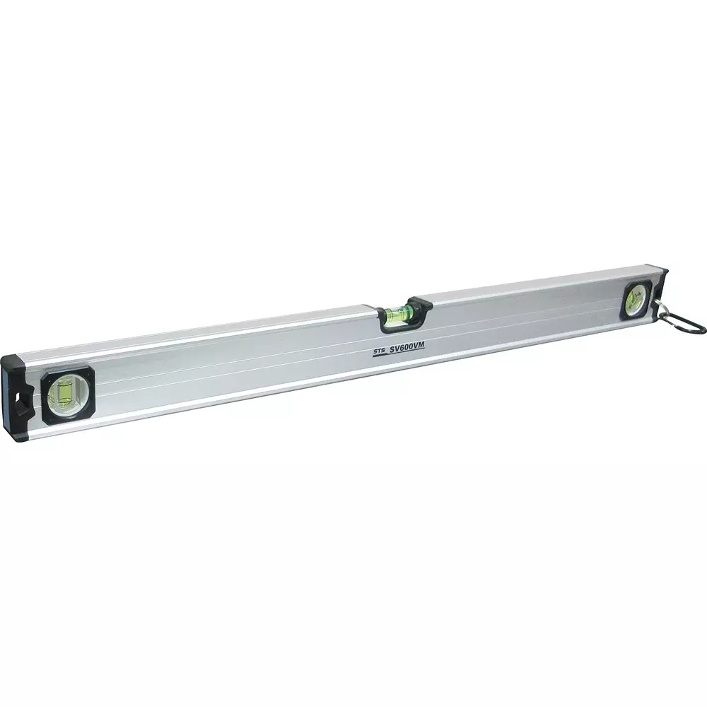 STS Box Level With side protector Specifications ± 1.00 mm / m = ± 0.0573 ° Accuracy 600 Length (mm), SV600VM