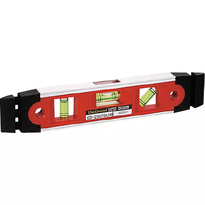 EBISU Torpedo Level 19 mm Thickness ± 1.50 mm / m = ± 0.0859 ° or less, ED-23GTOLMR