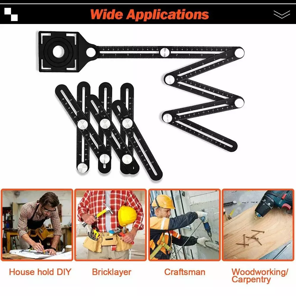 Godavari Multi-Angle Magnetic Carpenter Level  120 cm Black