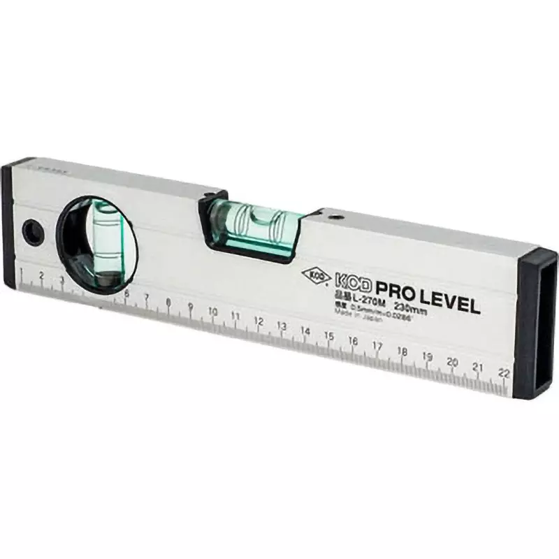 Akatsuki Aluminum Level Aluminum box (box type) level, L-270M-230