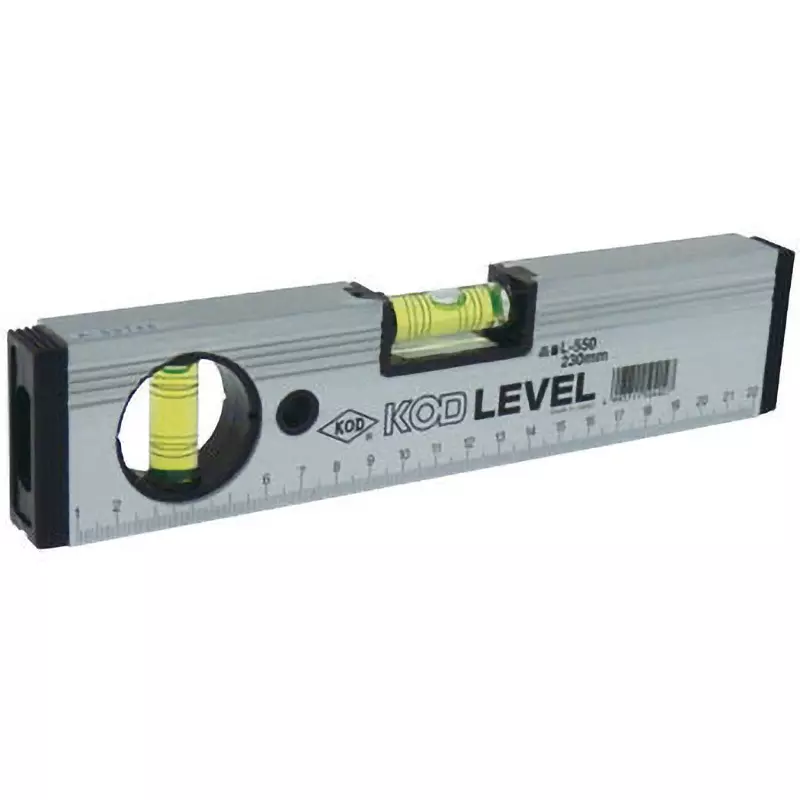Akatsuki Aluminum Level ± 2.0 mm / m = ± 0.1146 ° or less, L-550-230