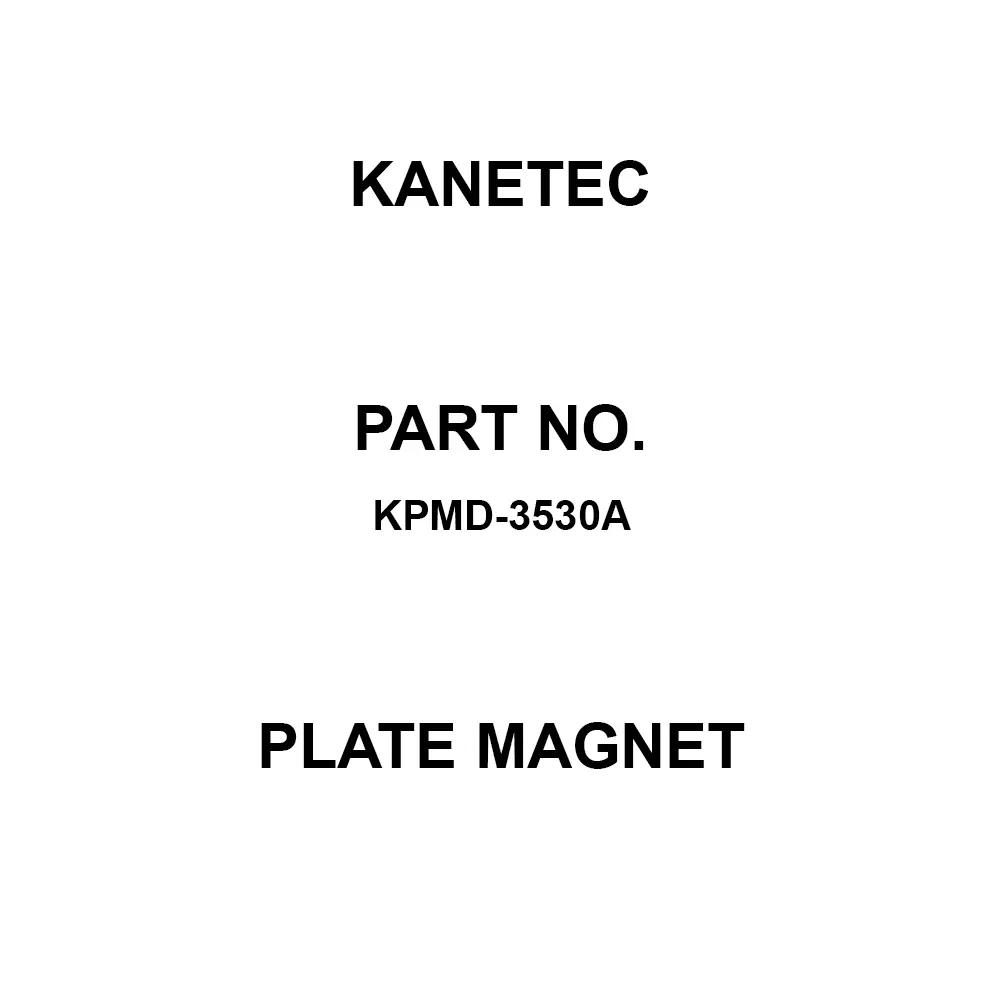 KANETEC Plate Magnet 300x350x82 mm, KPMD-3530A