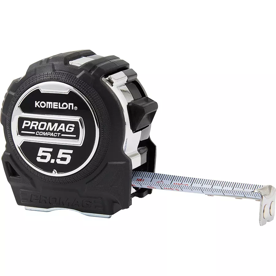 KOMELON Measurement Tape 5.5 Tape Length (m) 25 Tape Width (mm) Magnet nails End Hook, K-83PM-55-25