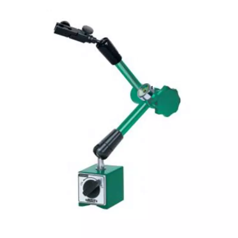Insize Hydraulic Universal Magnetic Stand With Hydraulic Indicator, ø8 mm Stem Holding Capacity and 0-40 Mpa Hydraulic Pressure, 6232-80