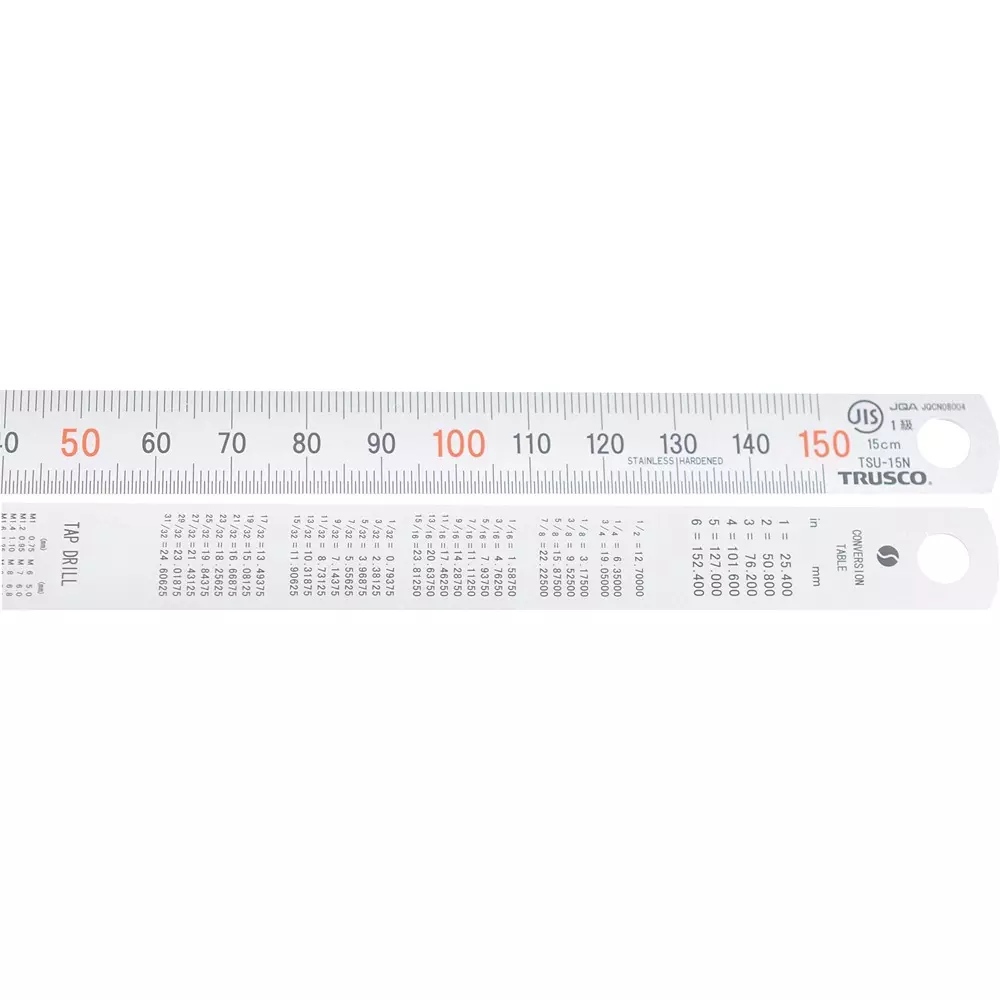 Trusco Straight Scale 0 to 3000 mm Measuring Ranges, TSU-300N