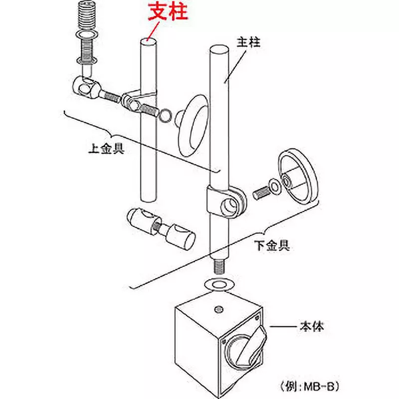 KANETEC Support Column MB-BV, MB-BV-SP
