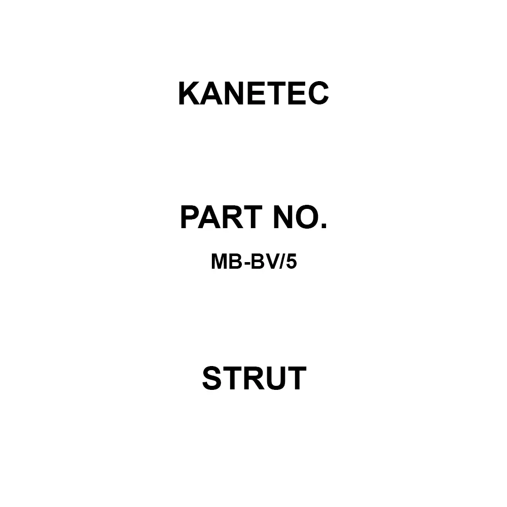 KANETEC Strut with fine adjustment bracket MB-BV, MB-BV/5