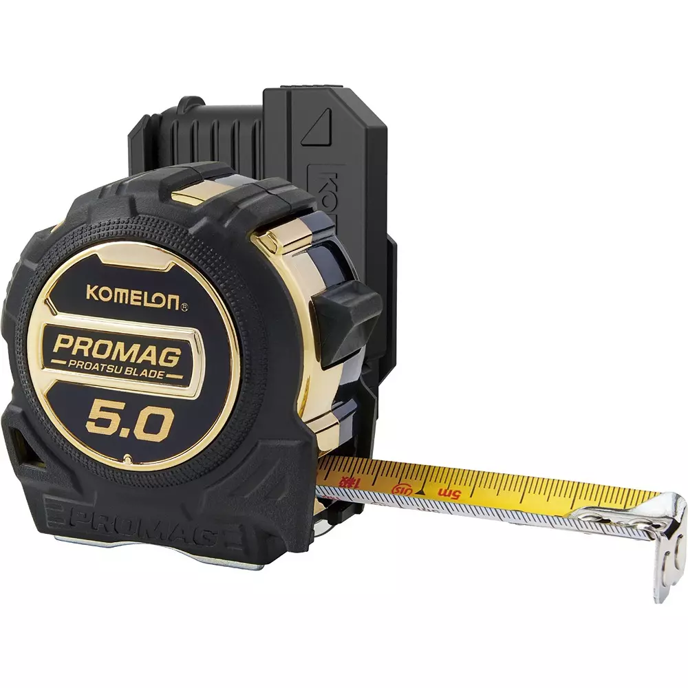 KOMELON Measurement Tape 5 Tape Length (m) 25 Tape Width (mm) Magnet nails End Hook, K-83PMTL