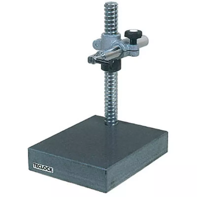 Teclock Granite Base Stand D：53 to 250 mm Effective Positioning Range E：Φ8 mm Mounting Hole, USG-32