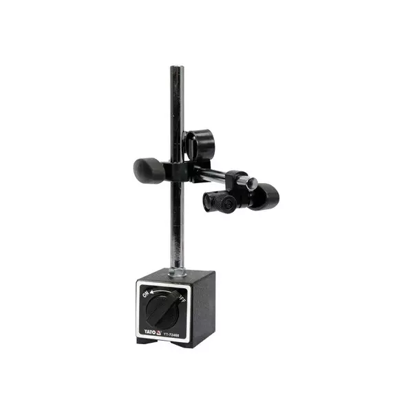 Yato Magnetic Indicator Stand 70 Kg Load Capacity and 235 mm Maximum Height, YT-72460