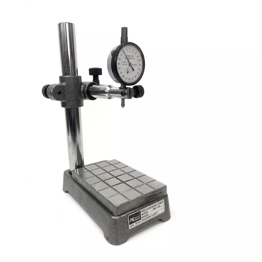 Blackhawk Comparator Stand Cast Iron 150x100 mm Size Grey for Industrial Use, C088