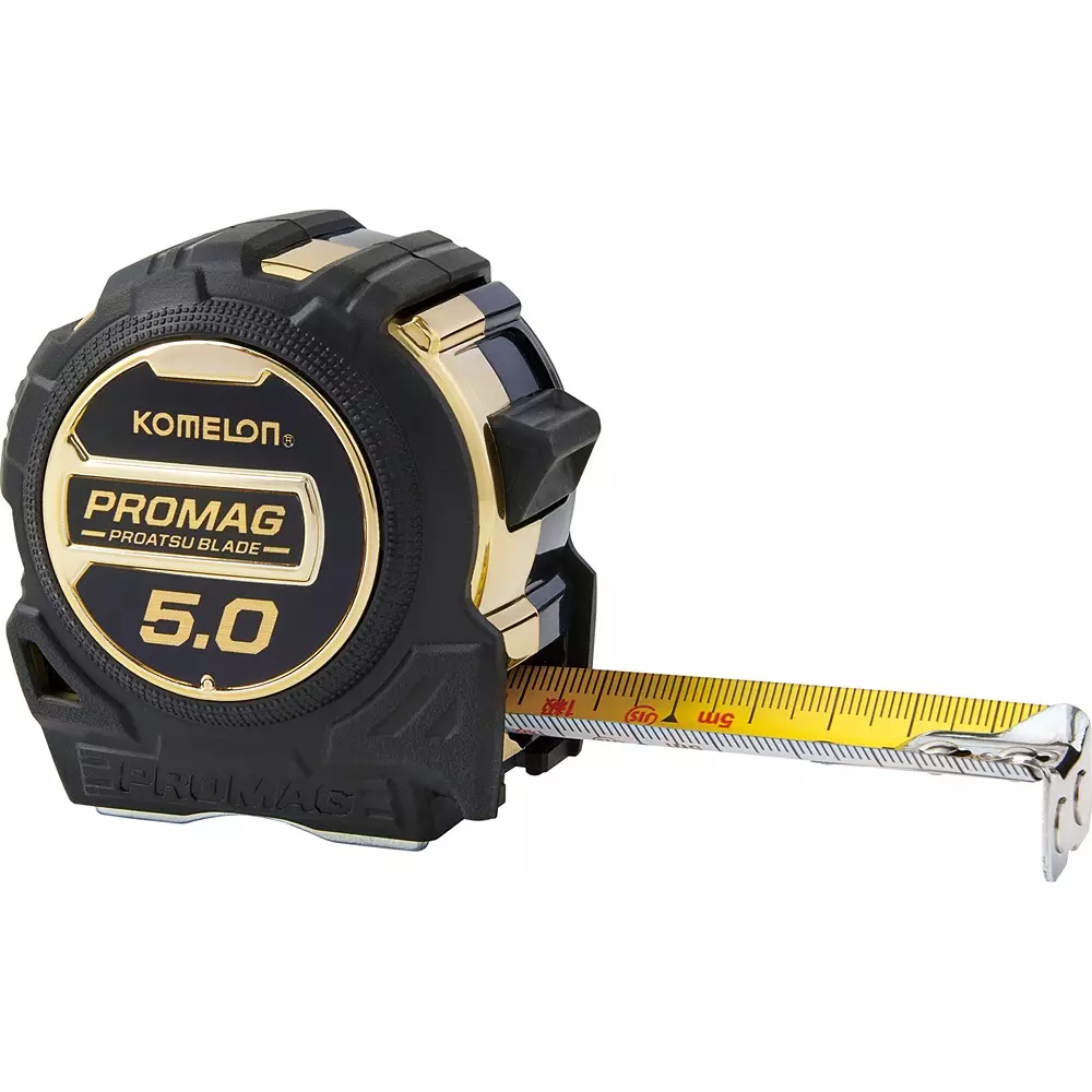 KOMELON Measurement Tape 5 Tape Length (m) 25 Tape Width (mm) Magnet nails End Hook, K-83PMT
