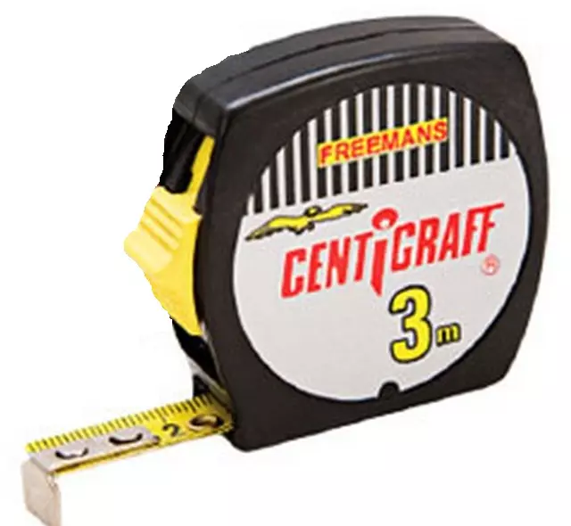 Freemans Pocket Steel Measuring Tape, Centigraff (CG)