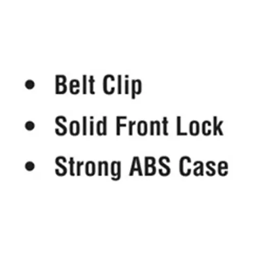 ADRAL Measuring Tape With Lock Belt Clip 3 m Solid Front Lock ABS Plastic for Measuring Use, MT203L
