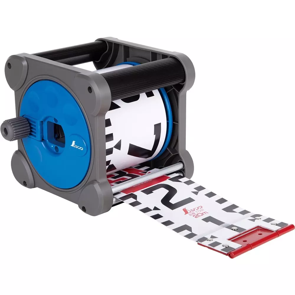 Shinwa Rules Rod Tape Cube Reel Set 0.65 Tape Thickness 20 Overall Length, 78018