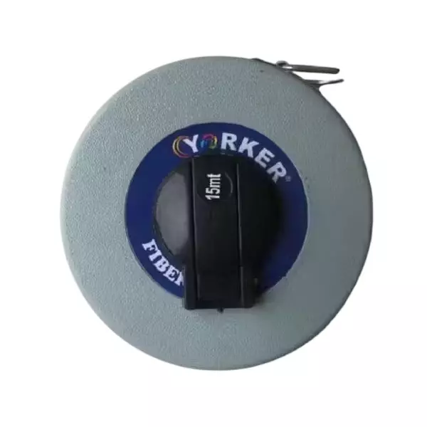 YORKER Fiberglass Soft Measurement Tape 30 m Length Class III Accuracy, 8011