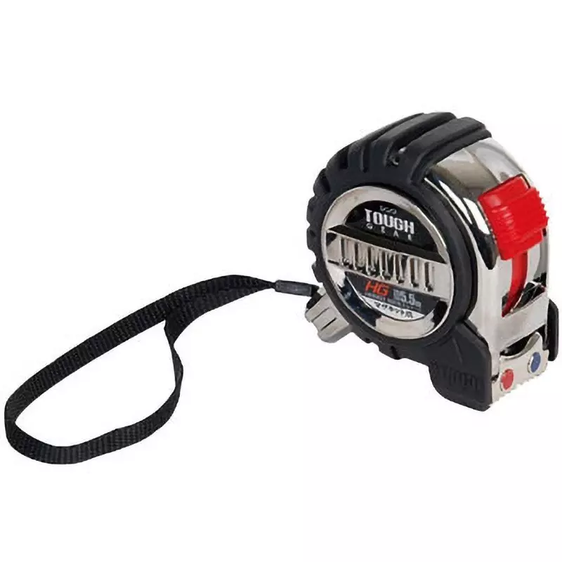 Shinwa Rules Tough Gear HG With Lock 25 mm Tape Width and 5.5 mm Length, 80823